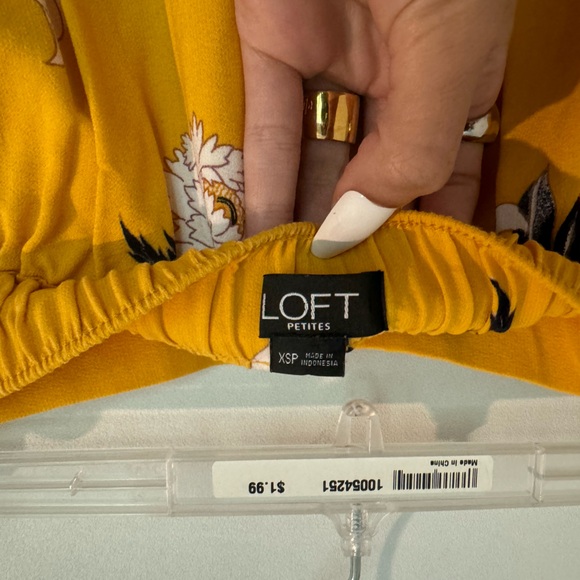 💛💐LOFT Petite Sized Floral Trousers - Picture 5 of 8